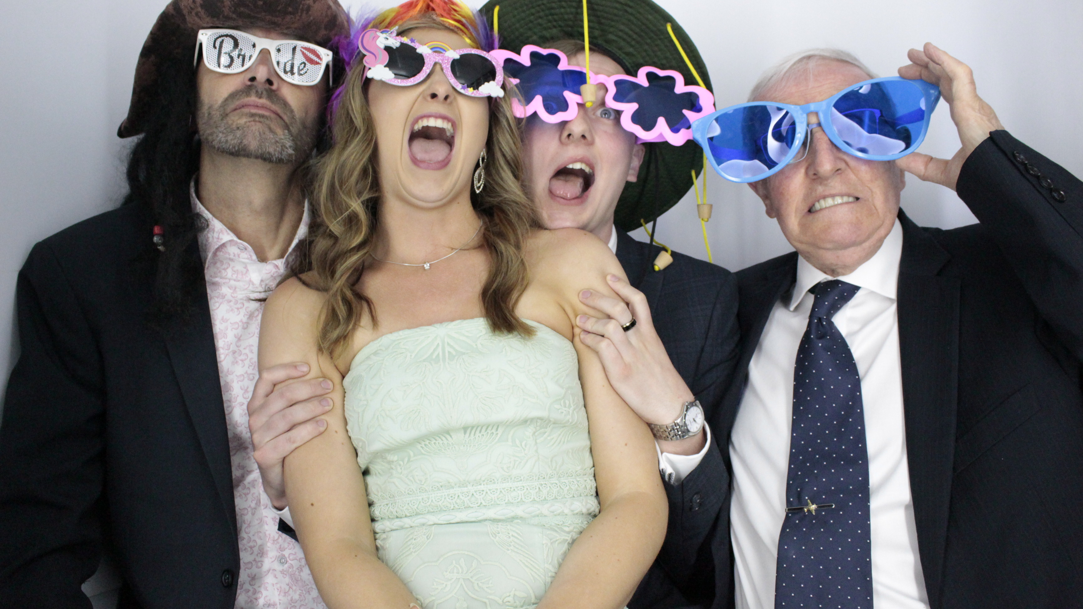 Jade and Duncan's Wedding | View more photos from the event at gallery.myphotoboothexperience.co.uk/u/MyPhotoBoothExperienceLtd/Jade-and-Duncans-Wedding